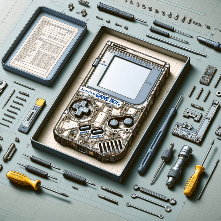 Game Boy Hinge and Case Repair