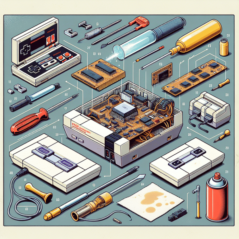 A Detailed Guide to Deep Cleaning NES and SNES