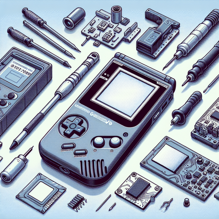 Replacing Game Boy LCD Screen