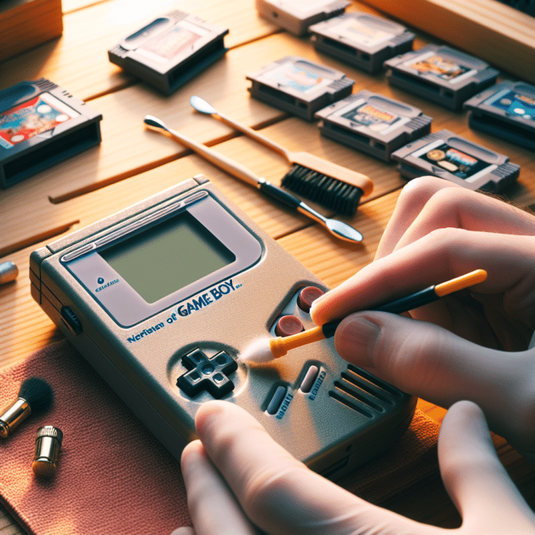 The Art of De-dusting: Clean Your Game Boy Cartridges