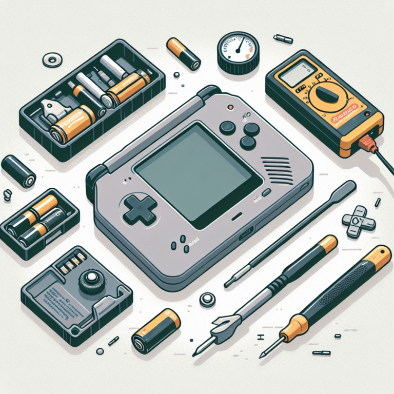 Fixing Game Boy Battery Issues: A Guide