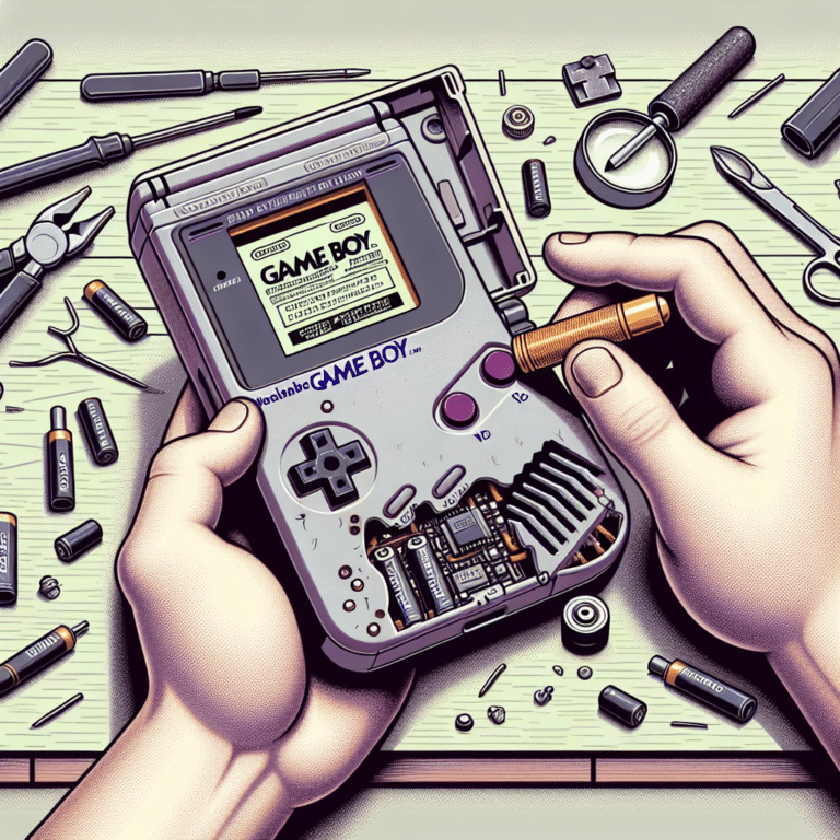 Fixing Game Boy Battery Issues