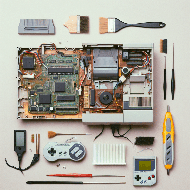 Retro Console Restoration: Step-by-Step Cleaning Tips".