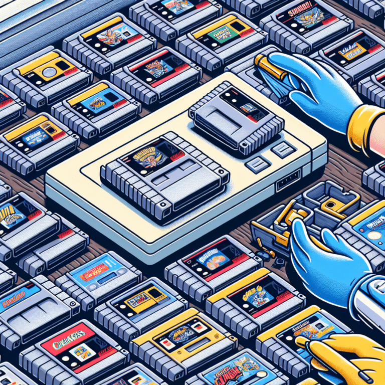 Preserving Legacy: Cleaning Retro Console Cartridges