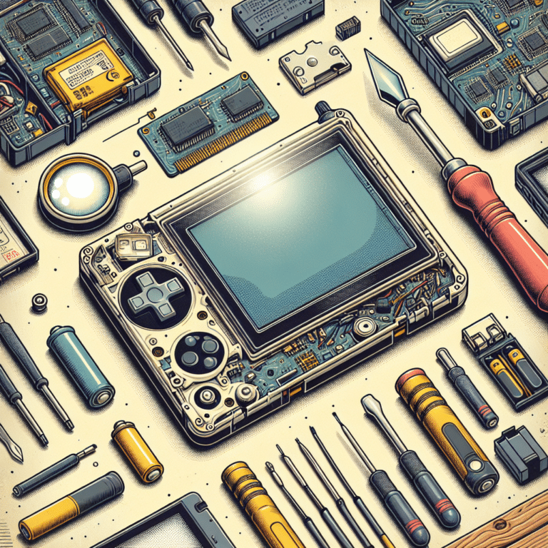 A Detailed Guide to Replacing Game Boy LCD Screen