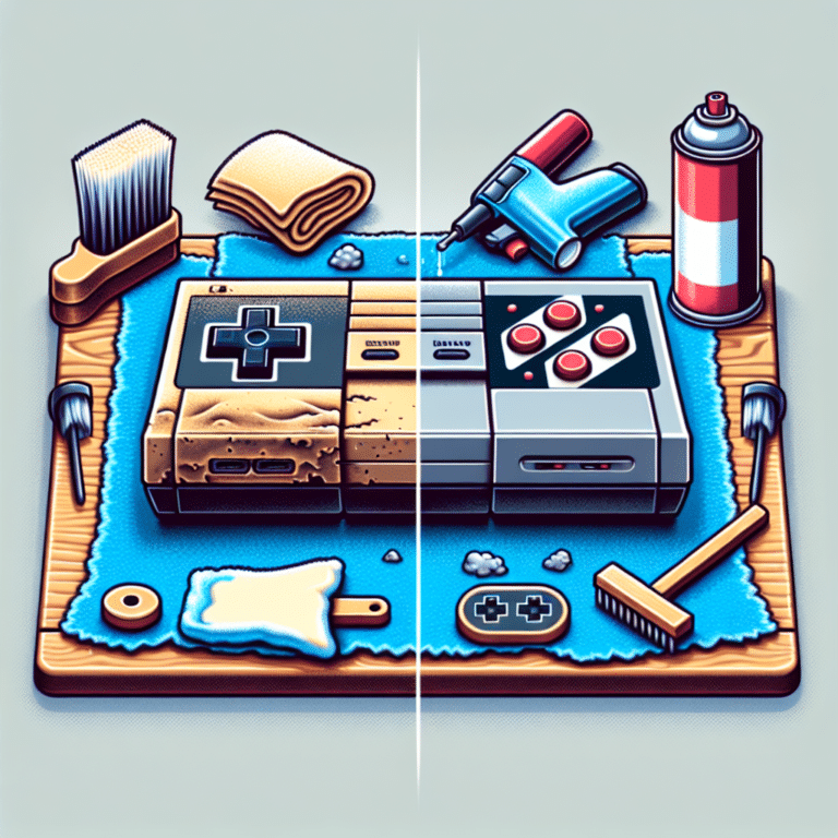 Retro Console Restoration: Step-by-Step Cleaning Tips".