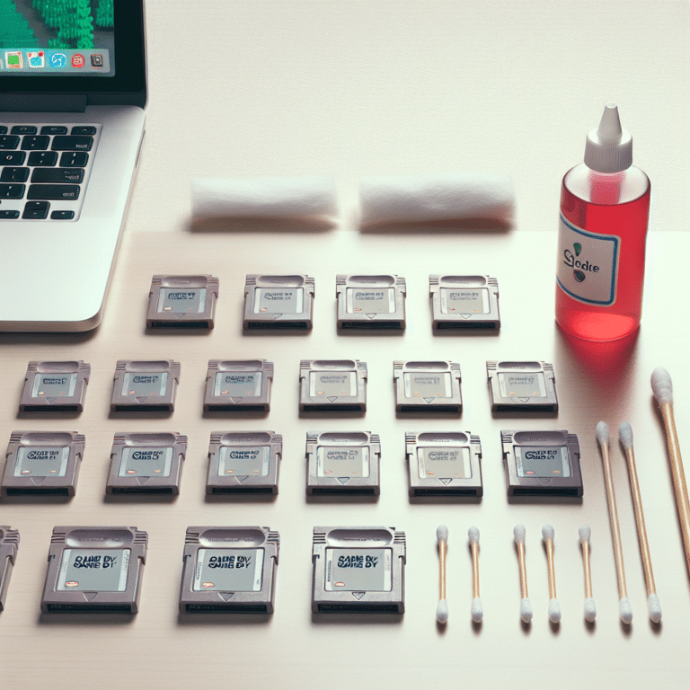 How to Clean Your Game Boy Cartridges