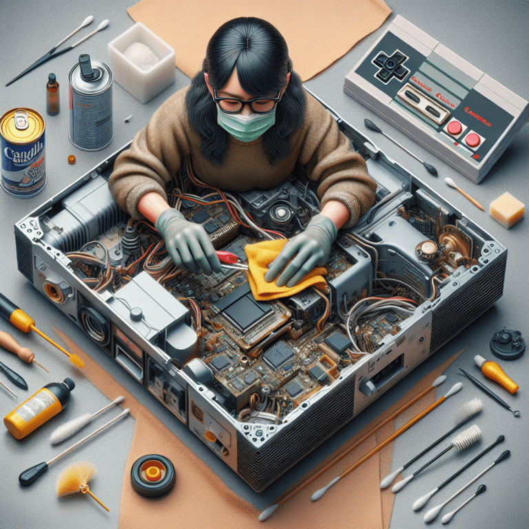How to Clean Interior Hardware of Retro Consoles