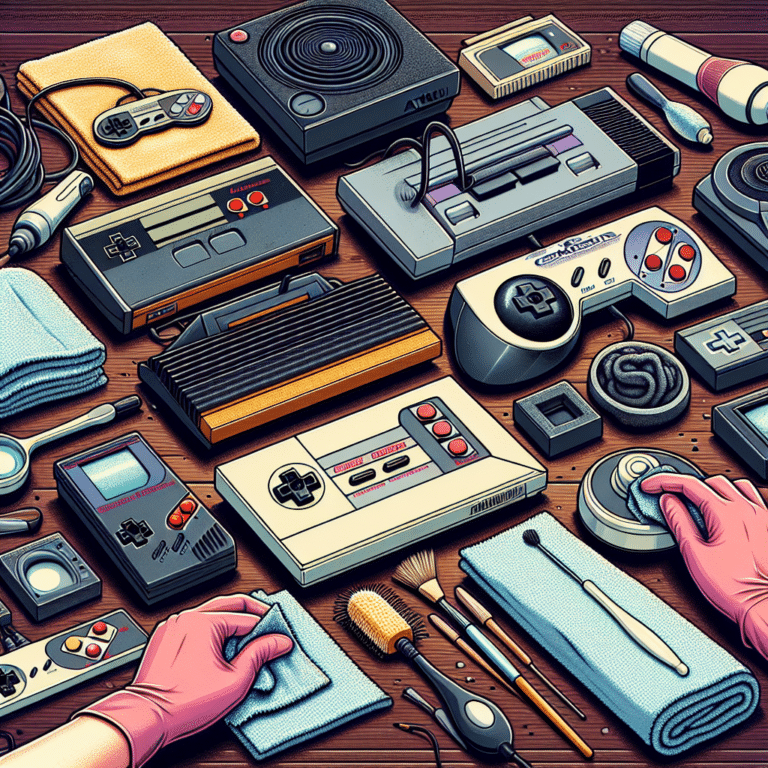 Essential Tools for Cleaning Retro Consoles