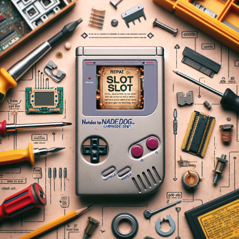 Repairing the Game Boy Cartridge Slot