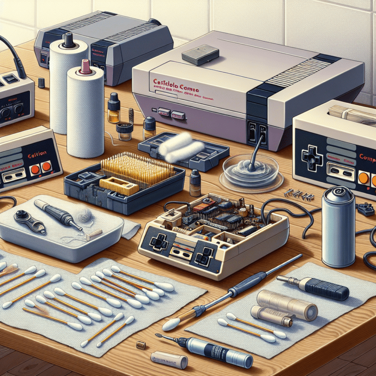 Retro Console Restoration and Cleaning Tips