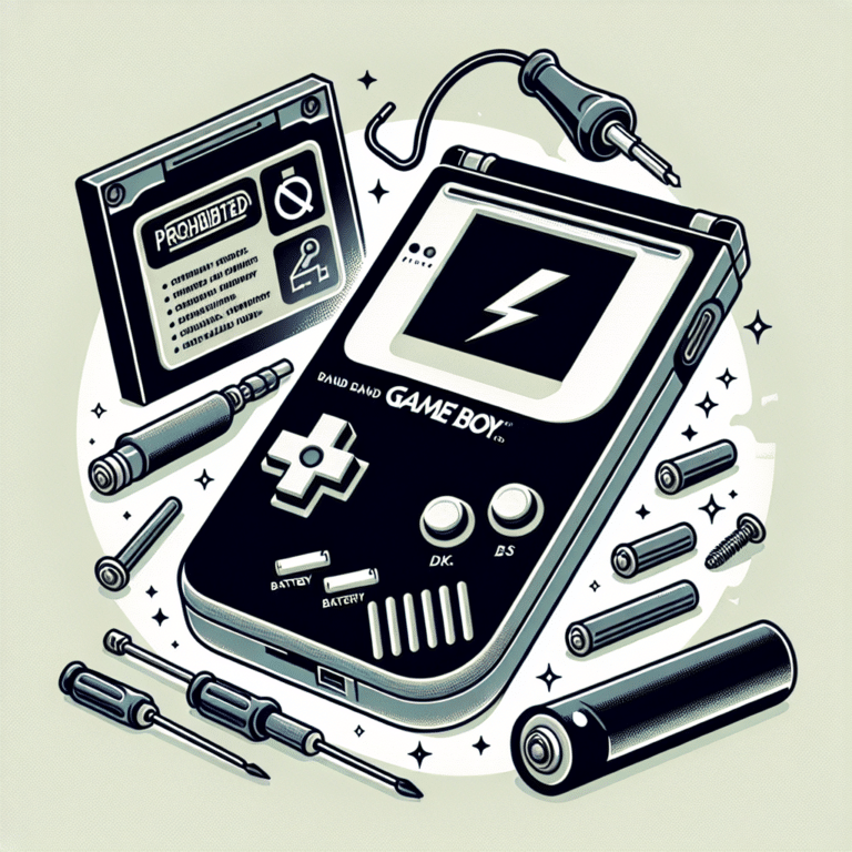 Fixing Game Boy Battery Issues