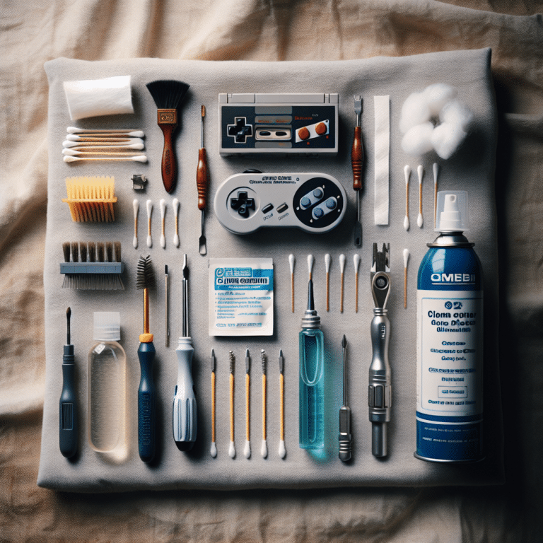 Best Cleaning Tools for Retro Consoles