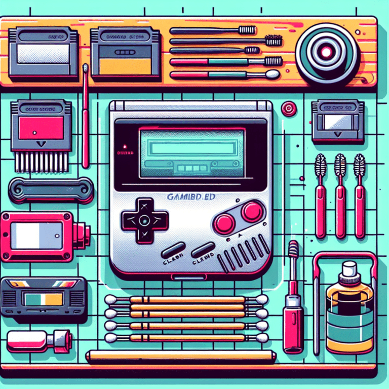 Cleaning Game Boy Cartridges
