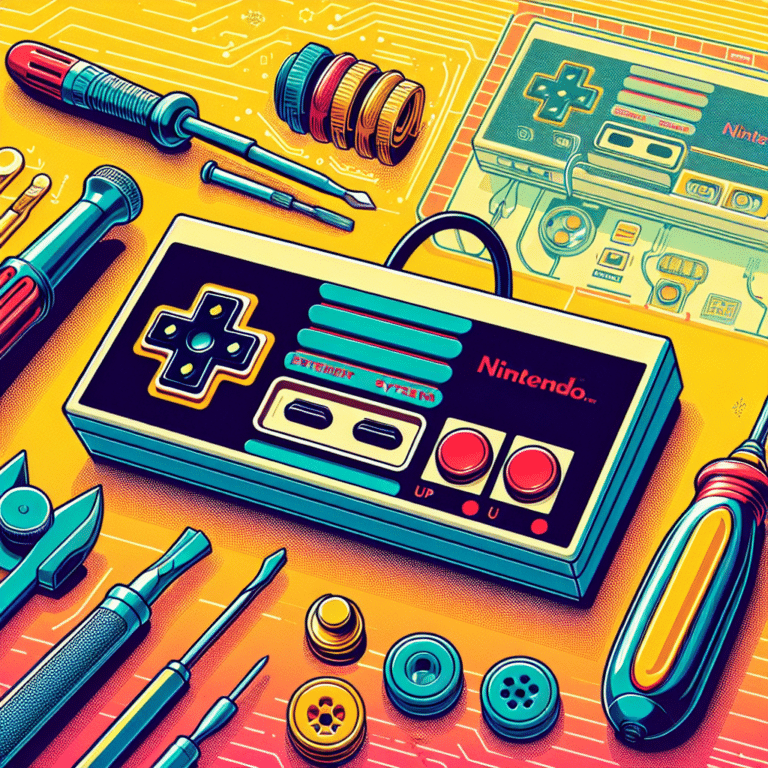 Repairing NES Broken Buttons