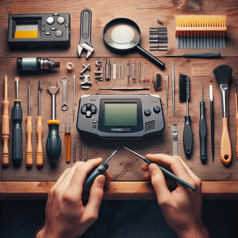 Do-It-Yourself Game Boy Repair Tools
