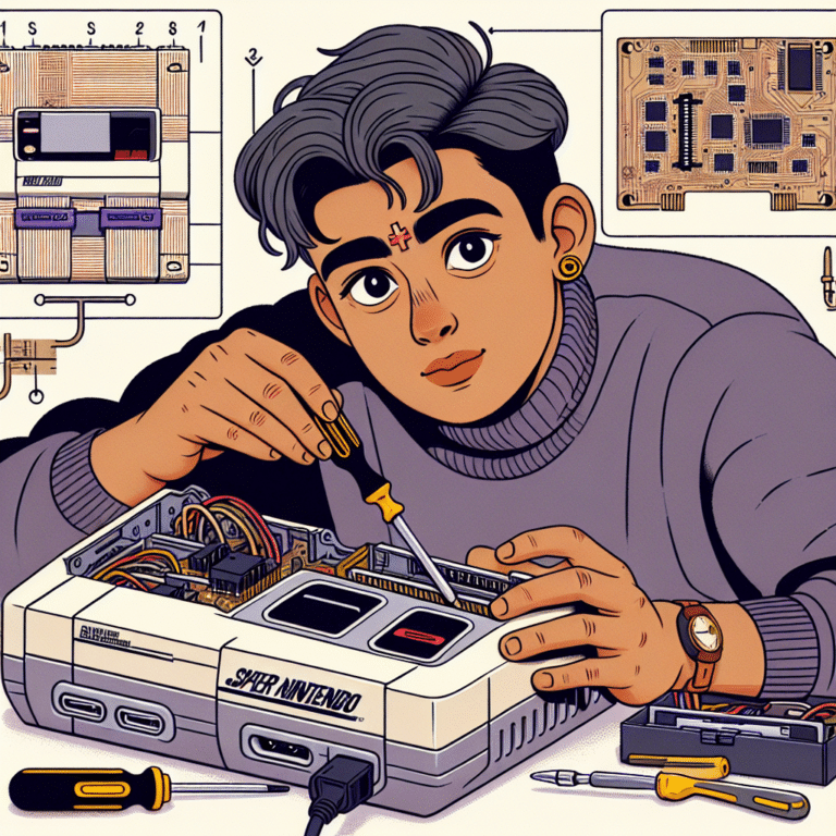 SNES Power Issues Repair Guide