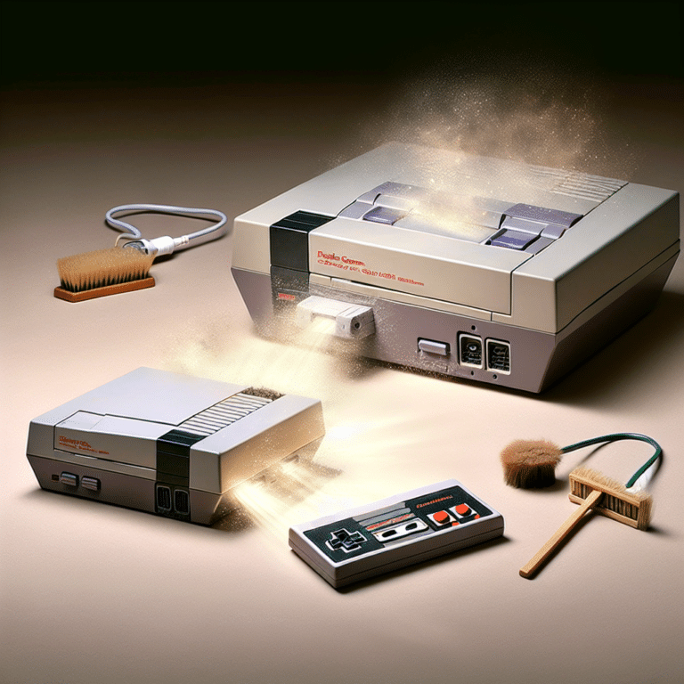 Removing Dust from NES and SNES