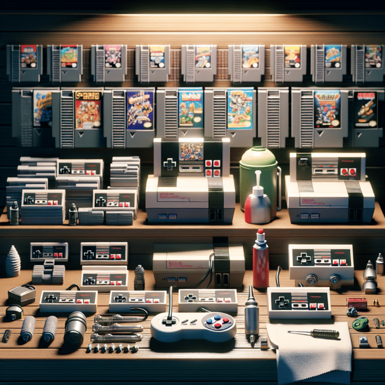 Retro Gaming Collection Maintenance