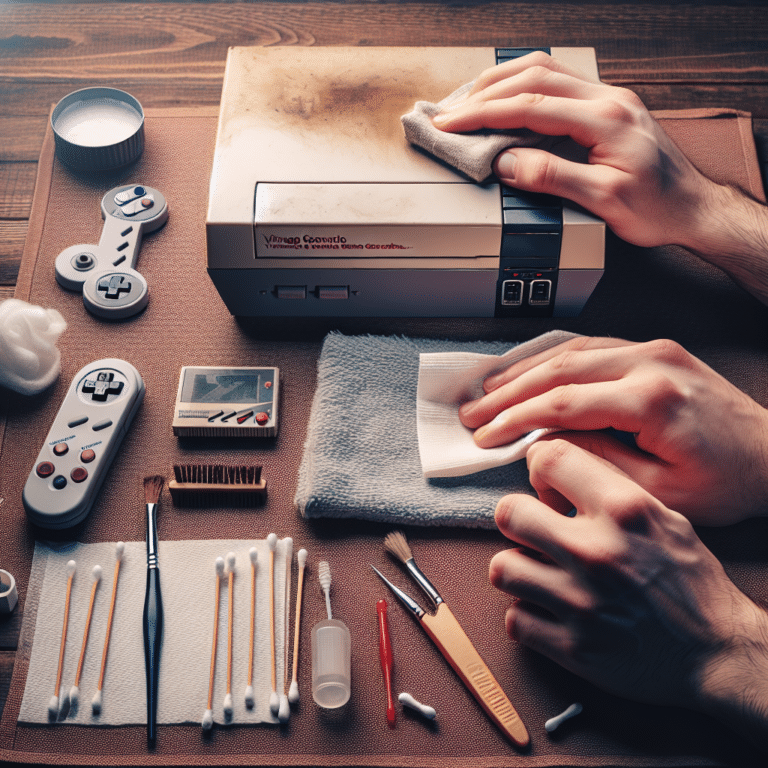 Revive Vintage Consoles with Safe Cleaning Techniques