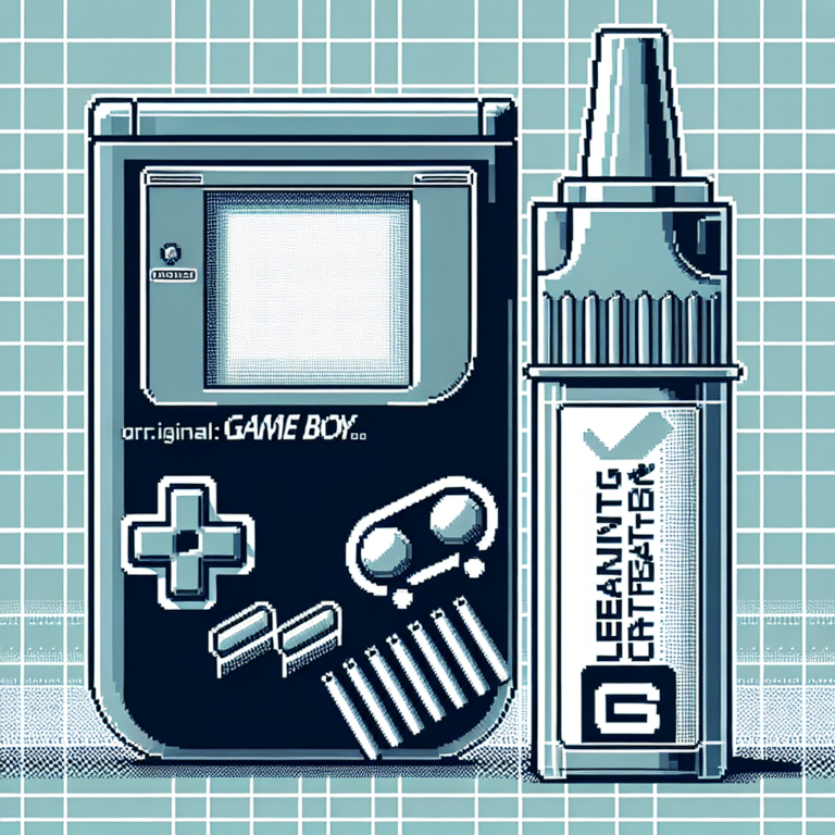 The Ultimate Cartridge Cleaning for Your Game Boy