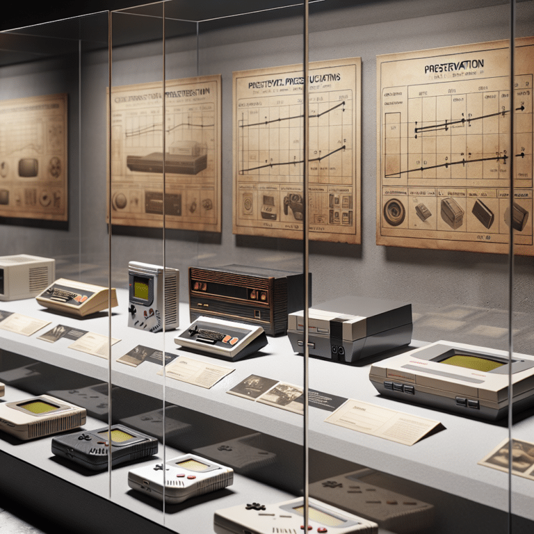Preservation Tactics for Antique Gaming Consoles