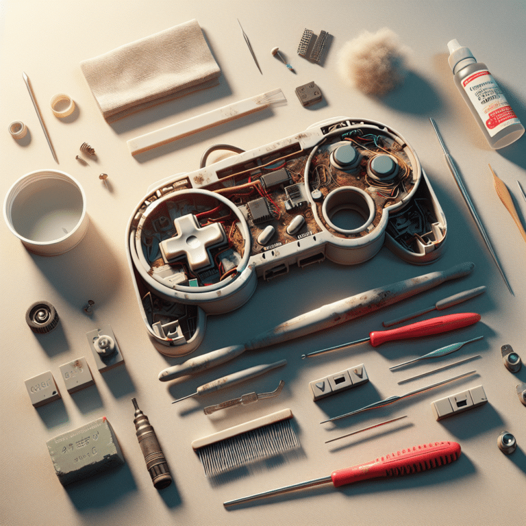 Removing Grime from Old Controllers: A Step-by-step Guide