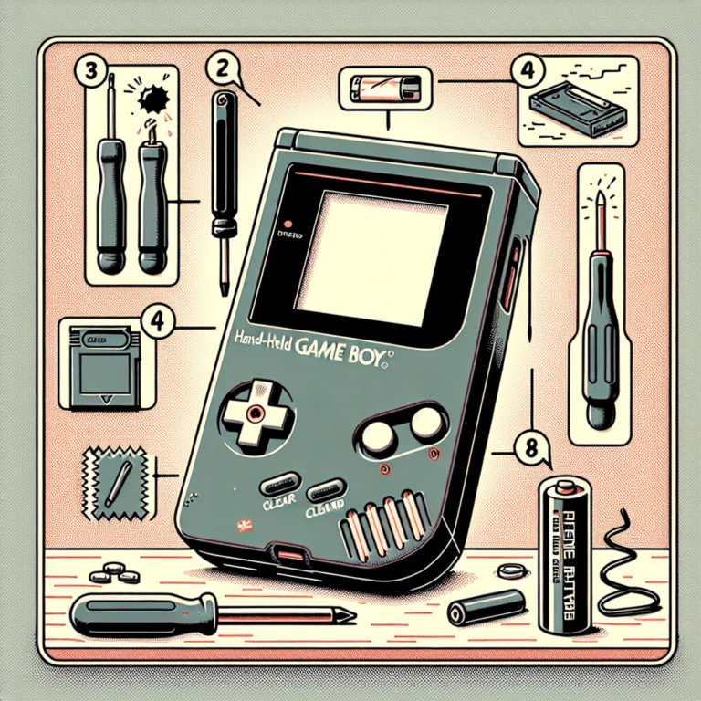 Game Boy Screen Repair: Step by Step Guide