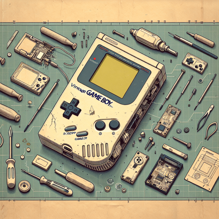 Fixing Sticky Game Boy Buttons: Detailed Instructions