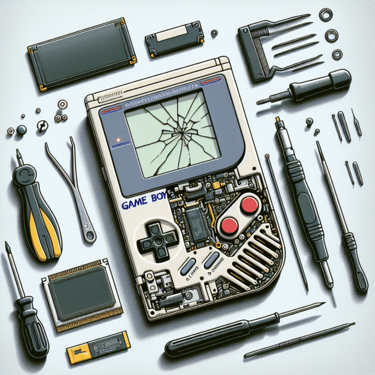 How to Replace Your Game Boy LCD Screen