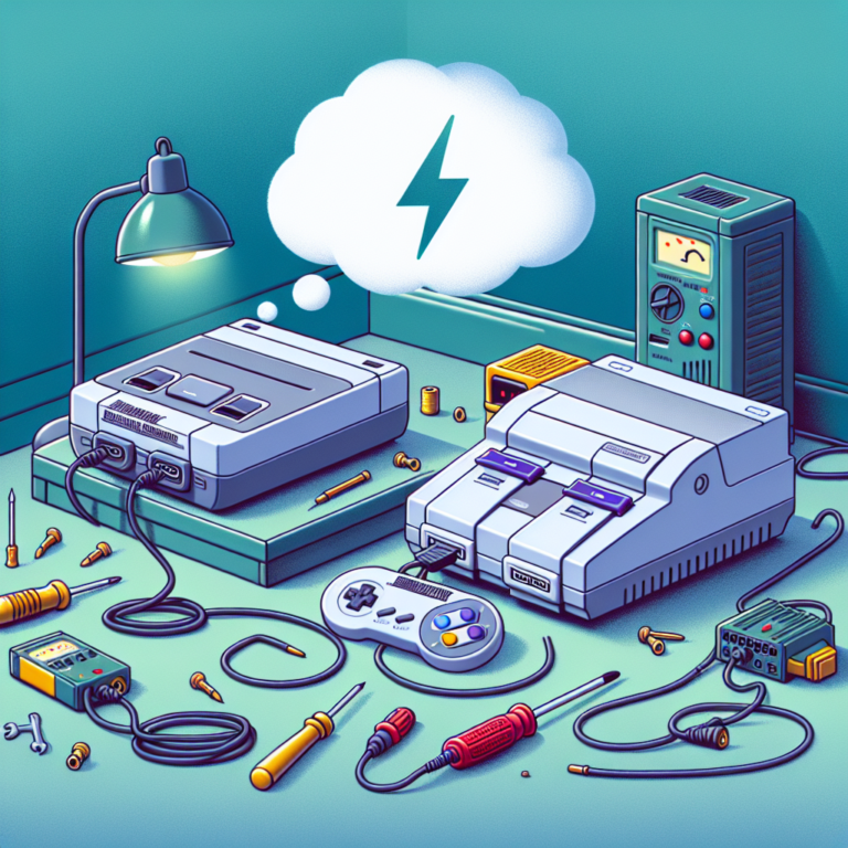 Troubleshooting SNES Power Supply