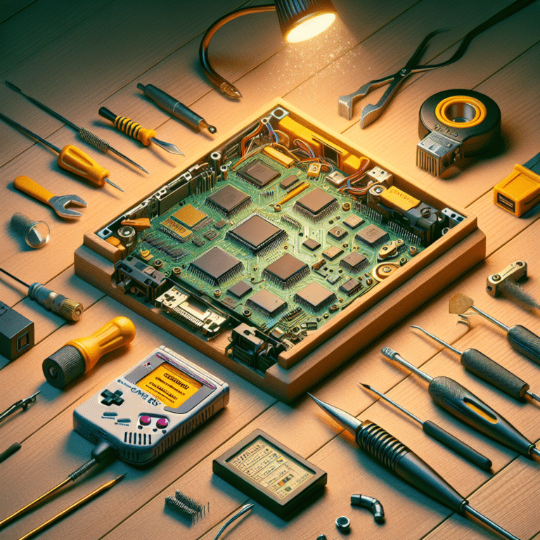 Guide to Repairing Your Game Boy Motherboard