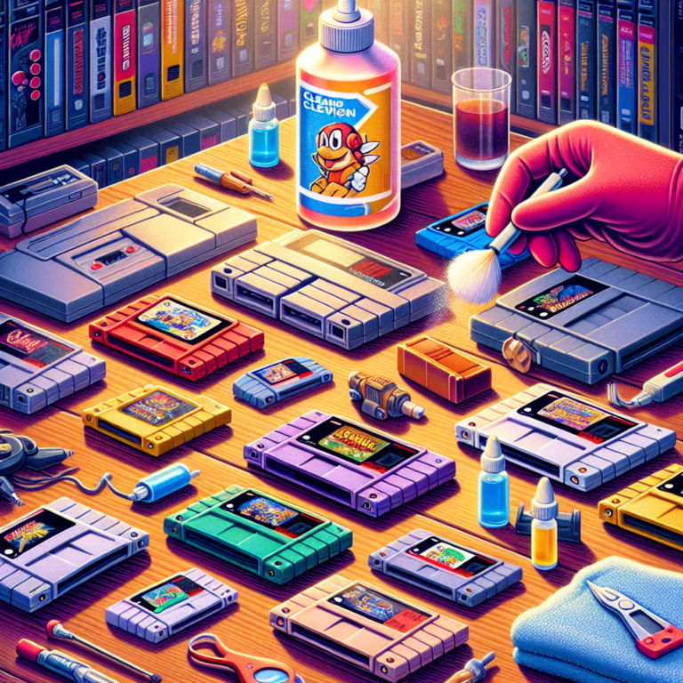 Tips for Safely Cleaning Retro Gaming Cartridges