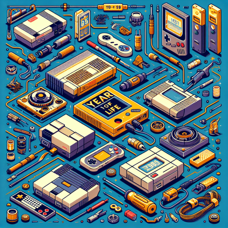 A Year in the Life of Retro Console Maintenance