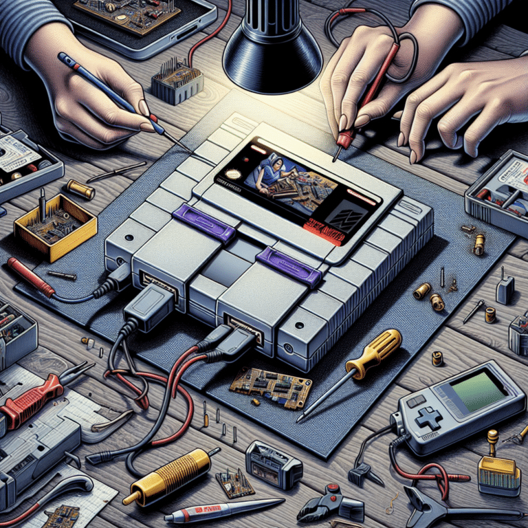 SNES Cartridge Reader Repair Tips