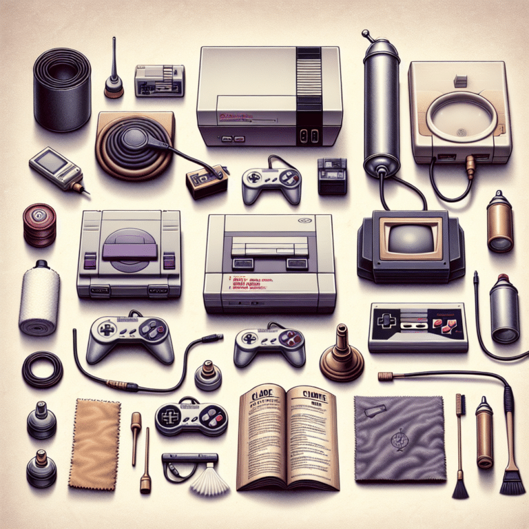 Throwback Console Care Tips: How to Clean Old Gaming Devices