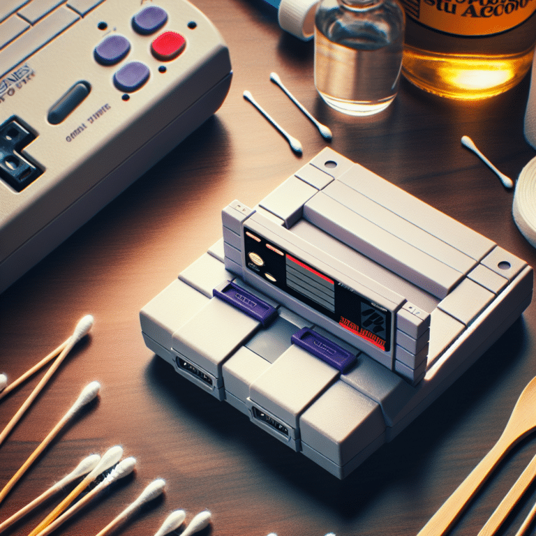 SNES Cartridge Cleaning Tips