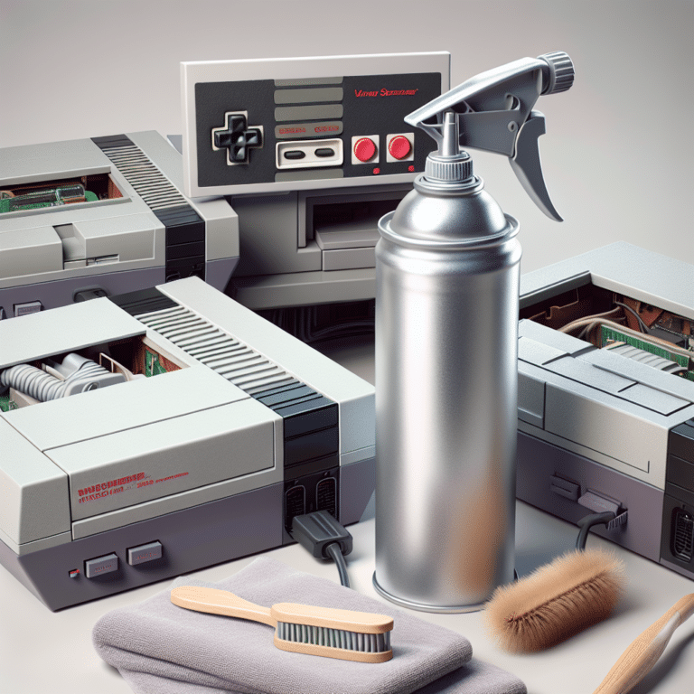 How to Remove Dust and Grime from Your NES and SNES