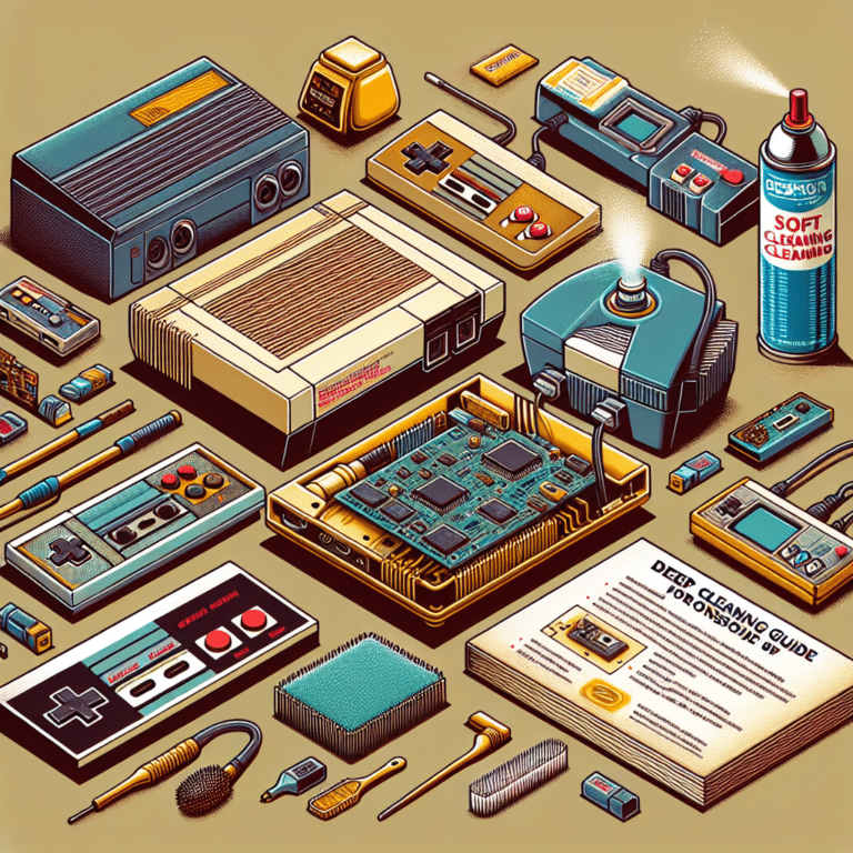 Deep Cleaning Guide for Retro Console Hers