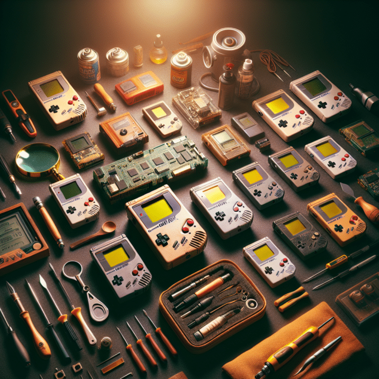 Restoration Tips for Game Boy Collectors: A Comprehensive Guide
