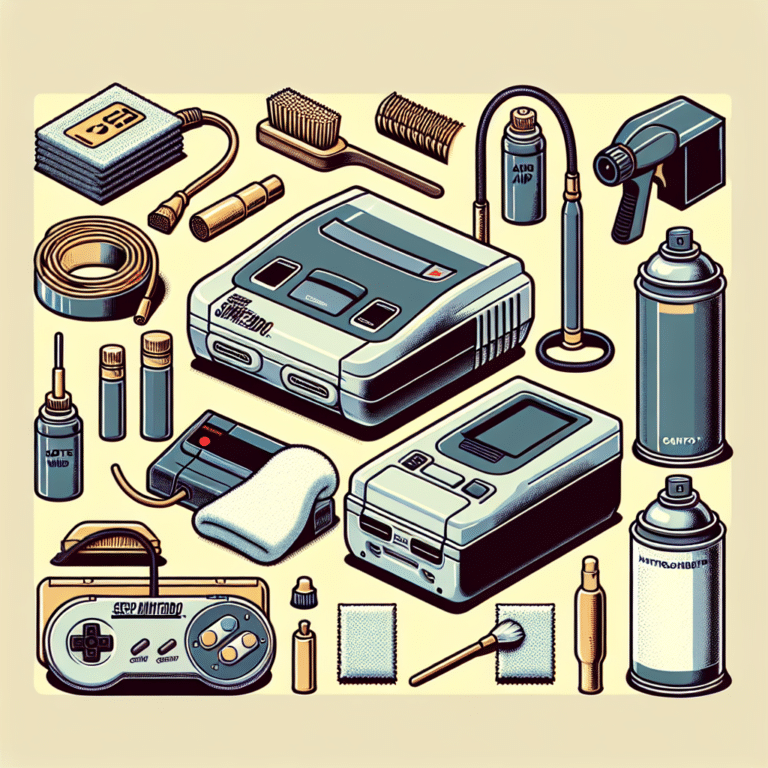 Must-Have Cleaning Tools for Retro Consoles